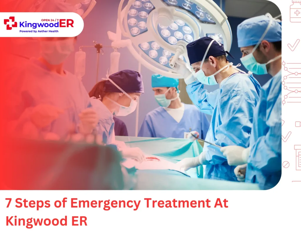 7 Steps of Emergency Treatment At Kingwood ER