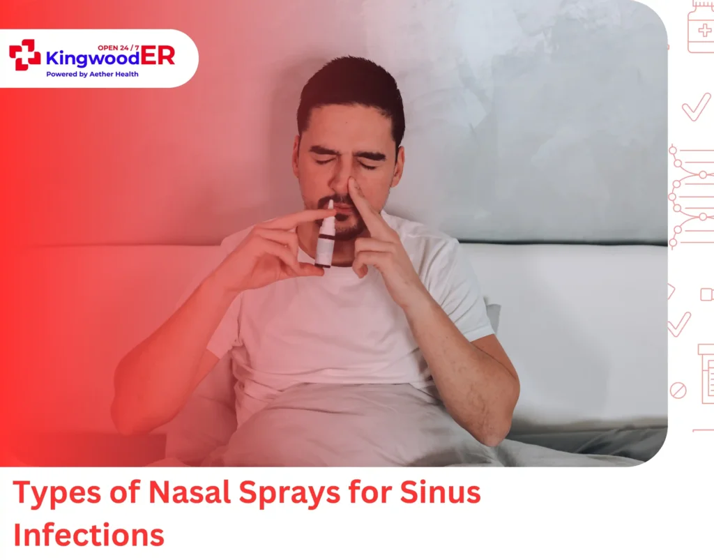 Types of Nasal Sprays for Sinus Infections