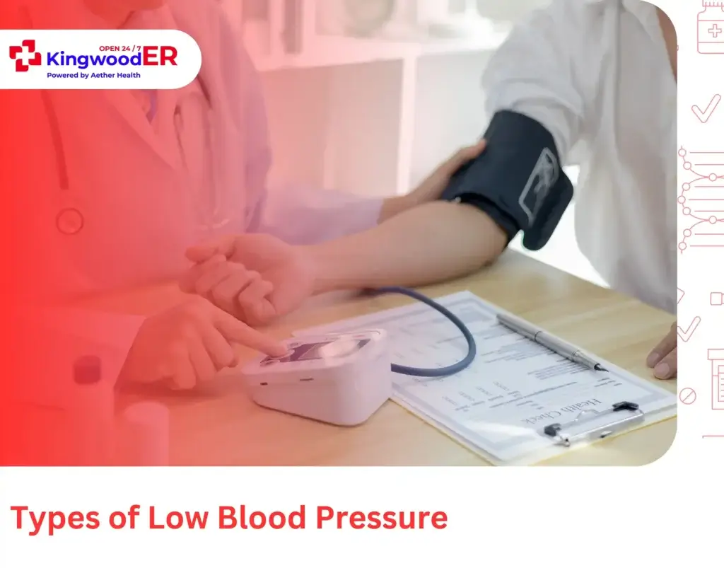 Types of Low Blood Pressure
