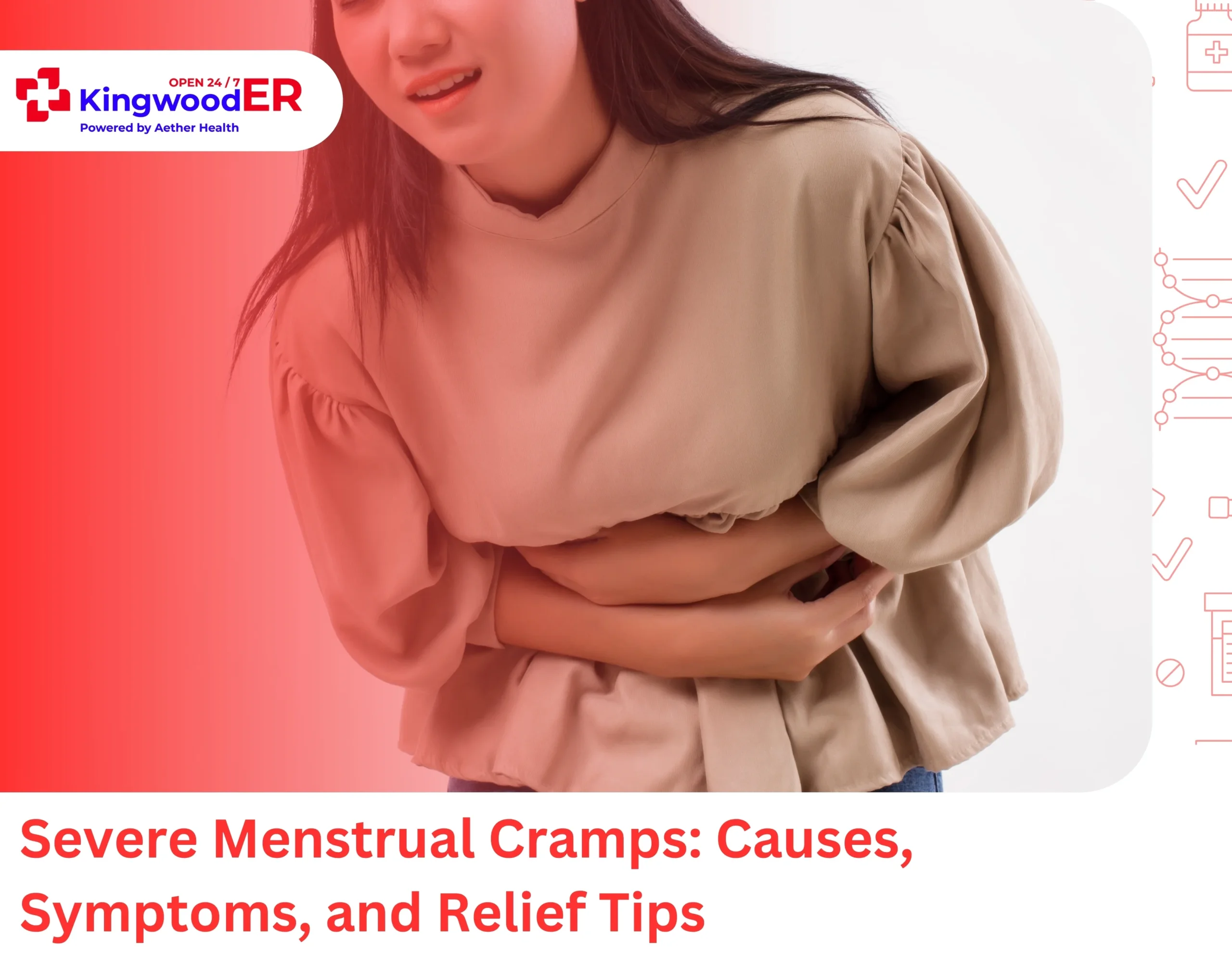 Severe Menstrual Cramps Causes, Symptoms, and Relief Tips