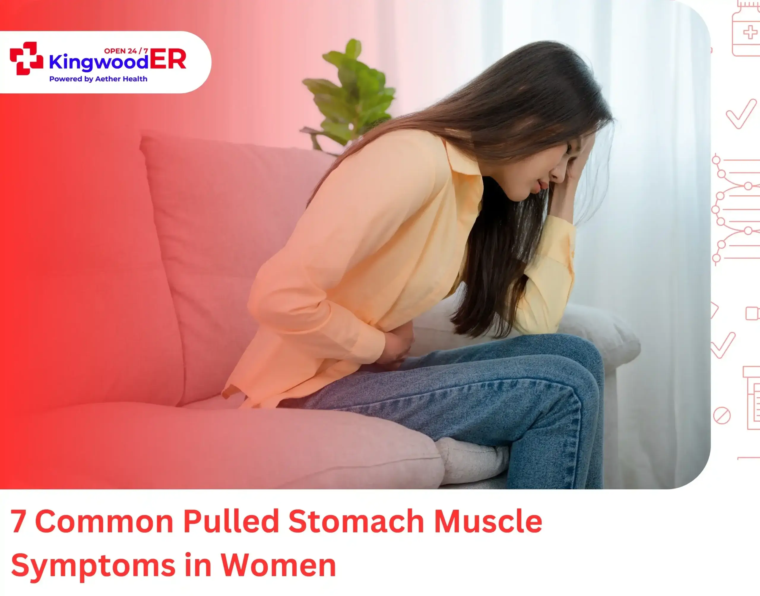 7 Common Pulled Stomach Muscle Symptoms in Women