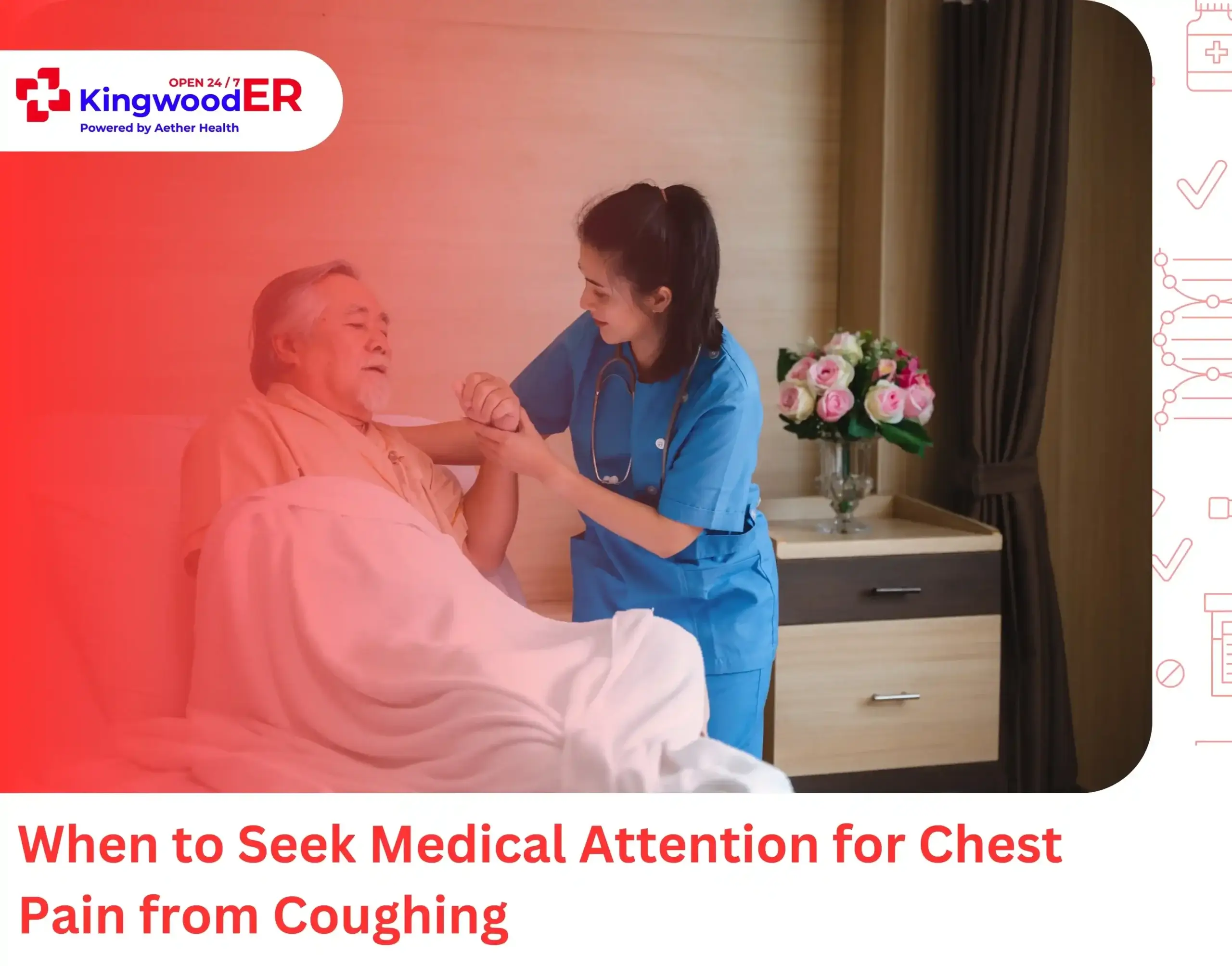 When to Seek Medical Attention for Chest Pain from Coughing