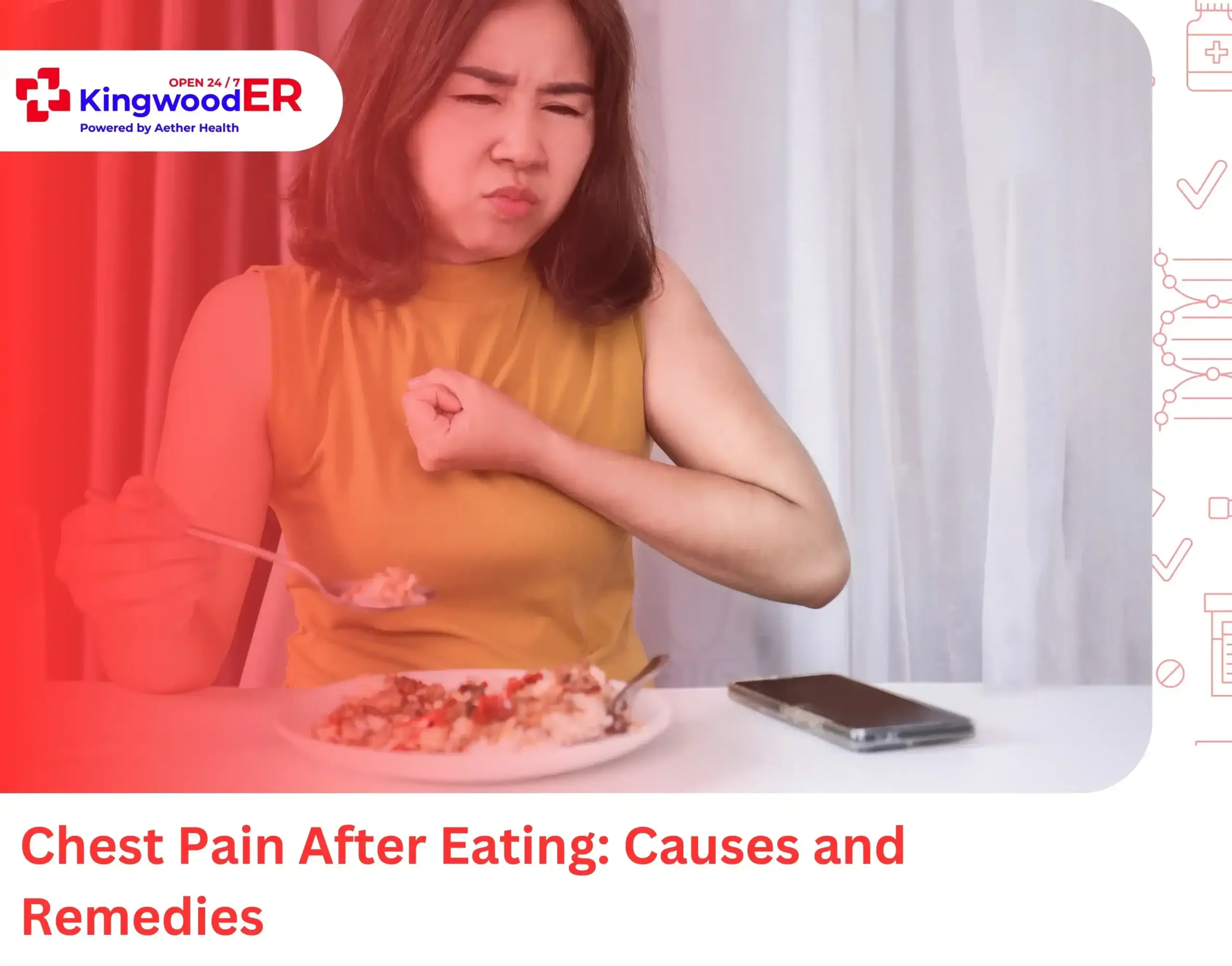 Chest Pain After Eating Causes and Remedies