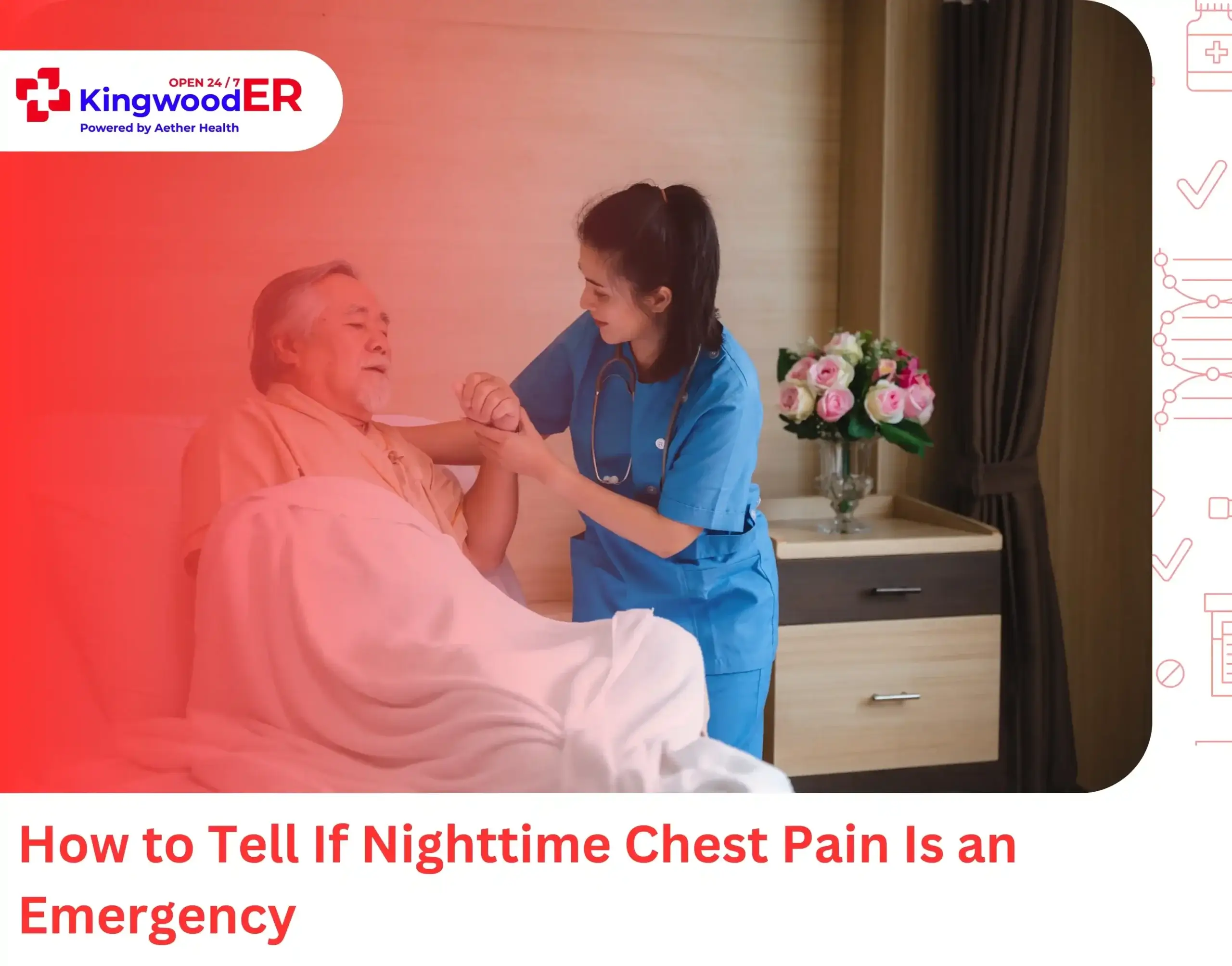 How to Tell If Nighttime Chest Pain Is an Emergency