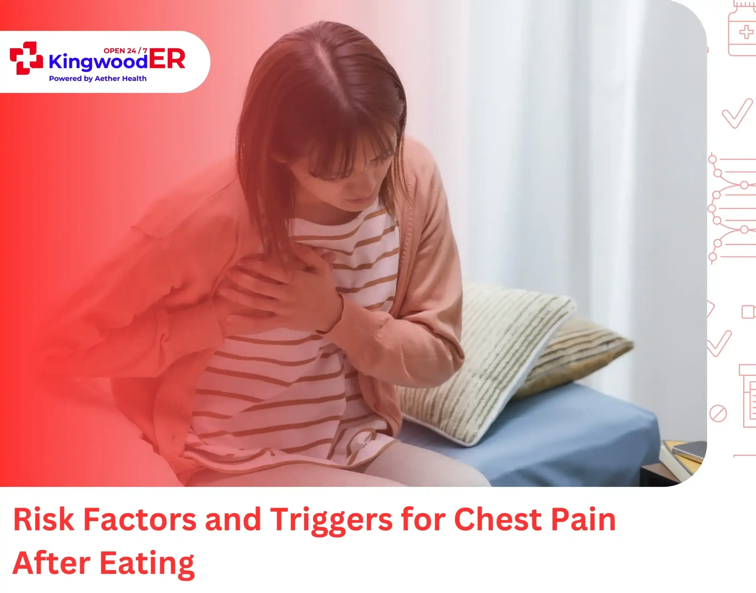 Risk Factors and Triggers for Chest Pain After Eating