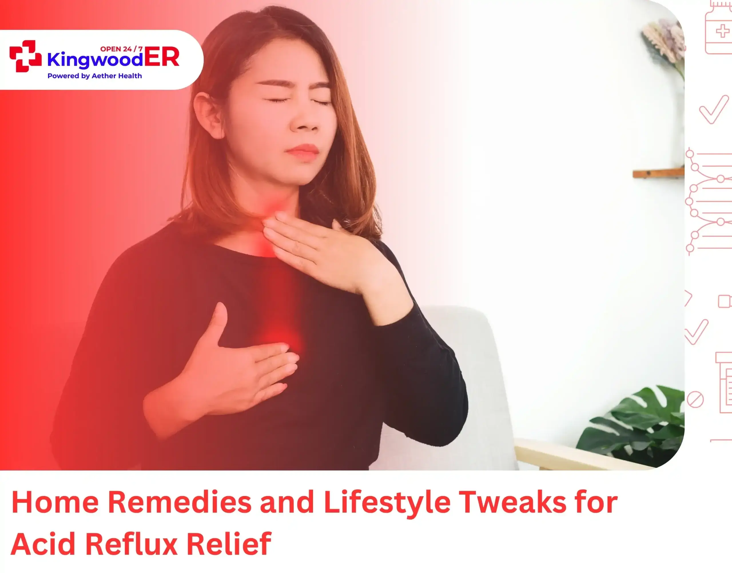 Home Remedies and Lifestyle Tweaks for Acid Reflux Relief