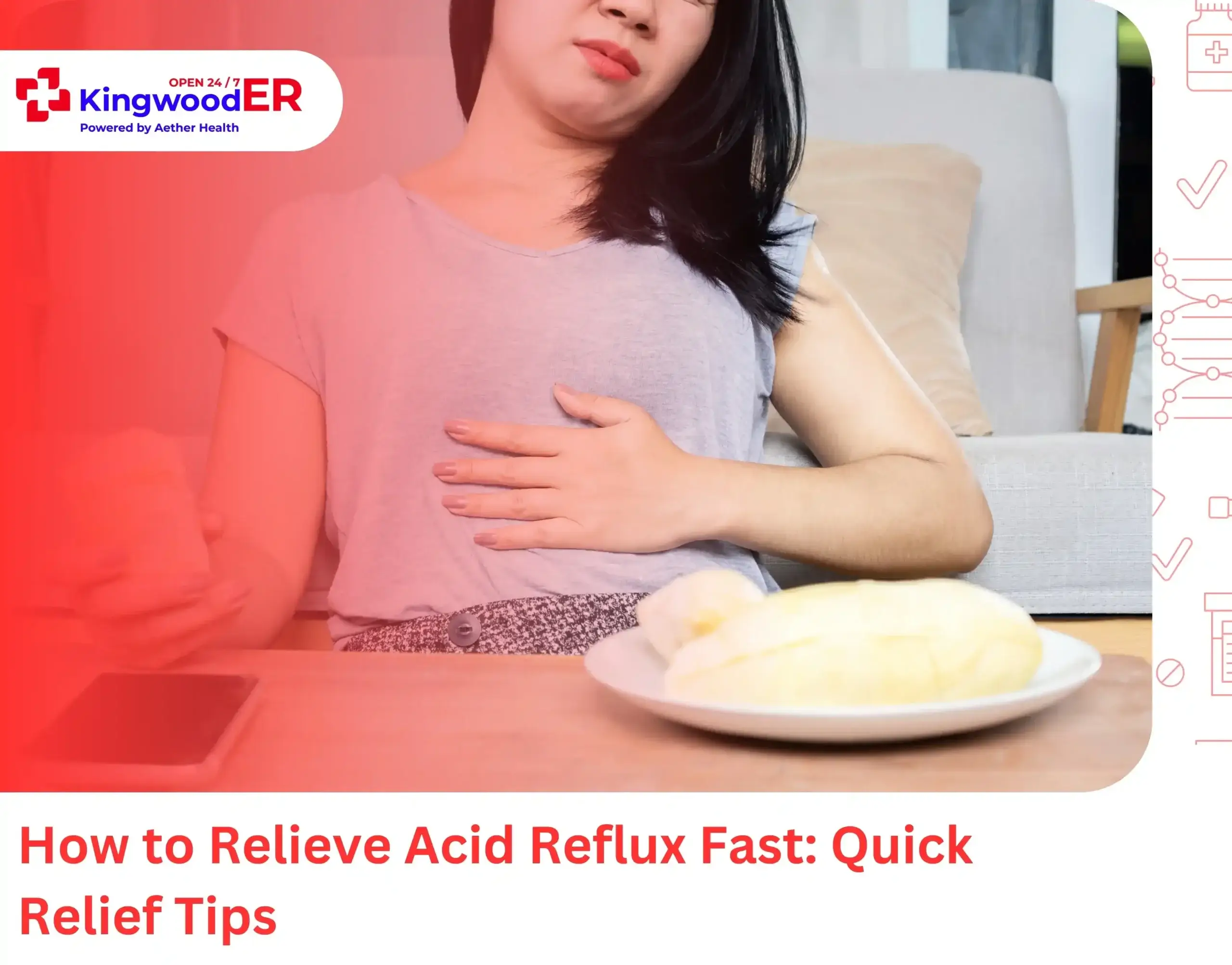 How to Relieve Acid Reflux Fast Quick Relief Tips