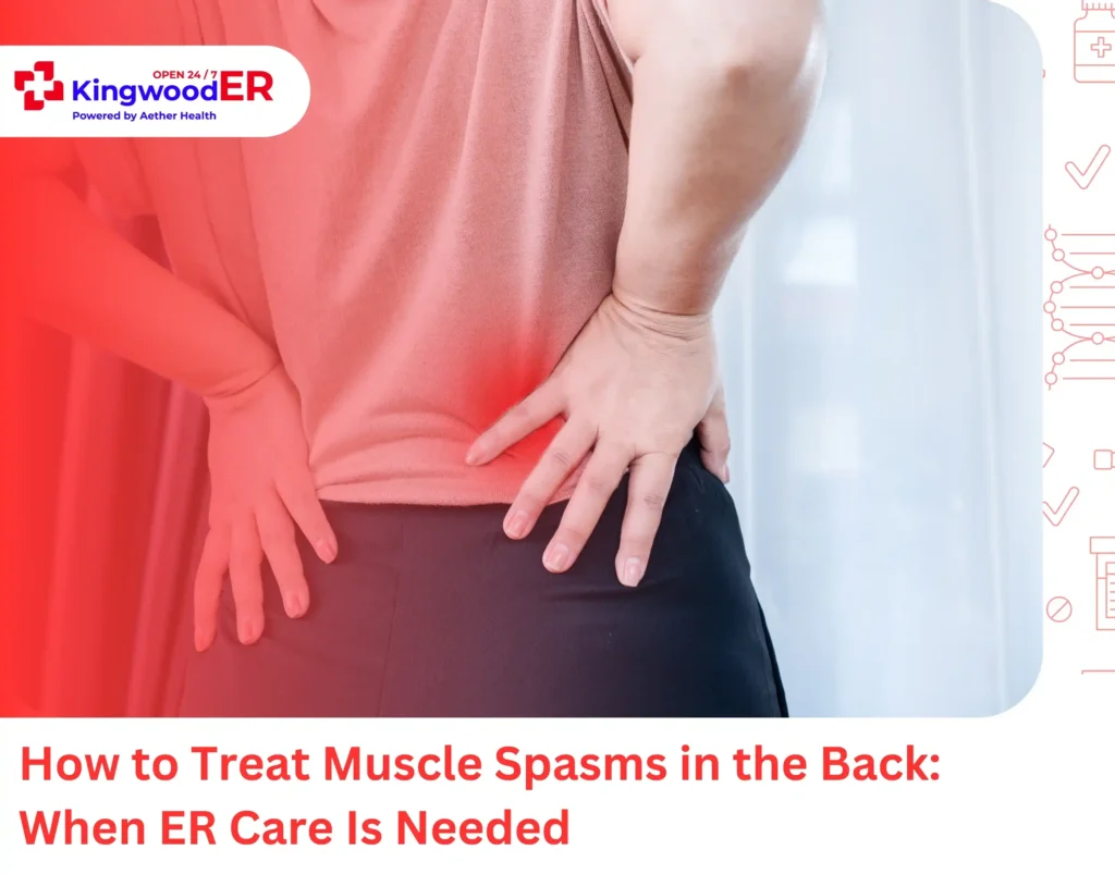 How to Treat Muscle Spasms in the Back When ER Care Is Needed