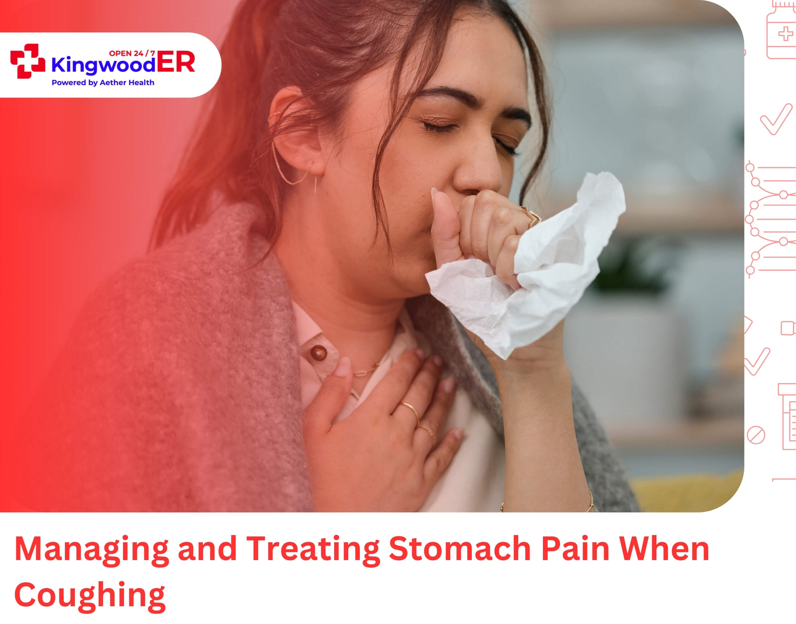 Managing and Treating Stomach Pain When Coughing