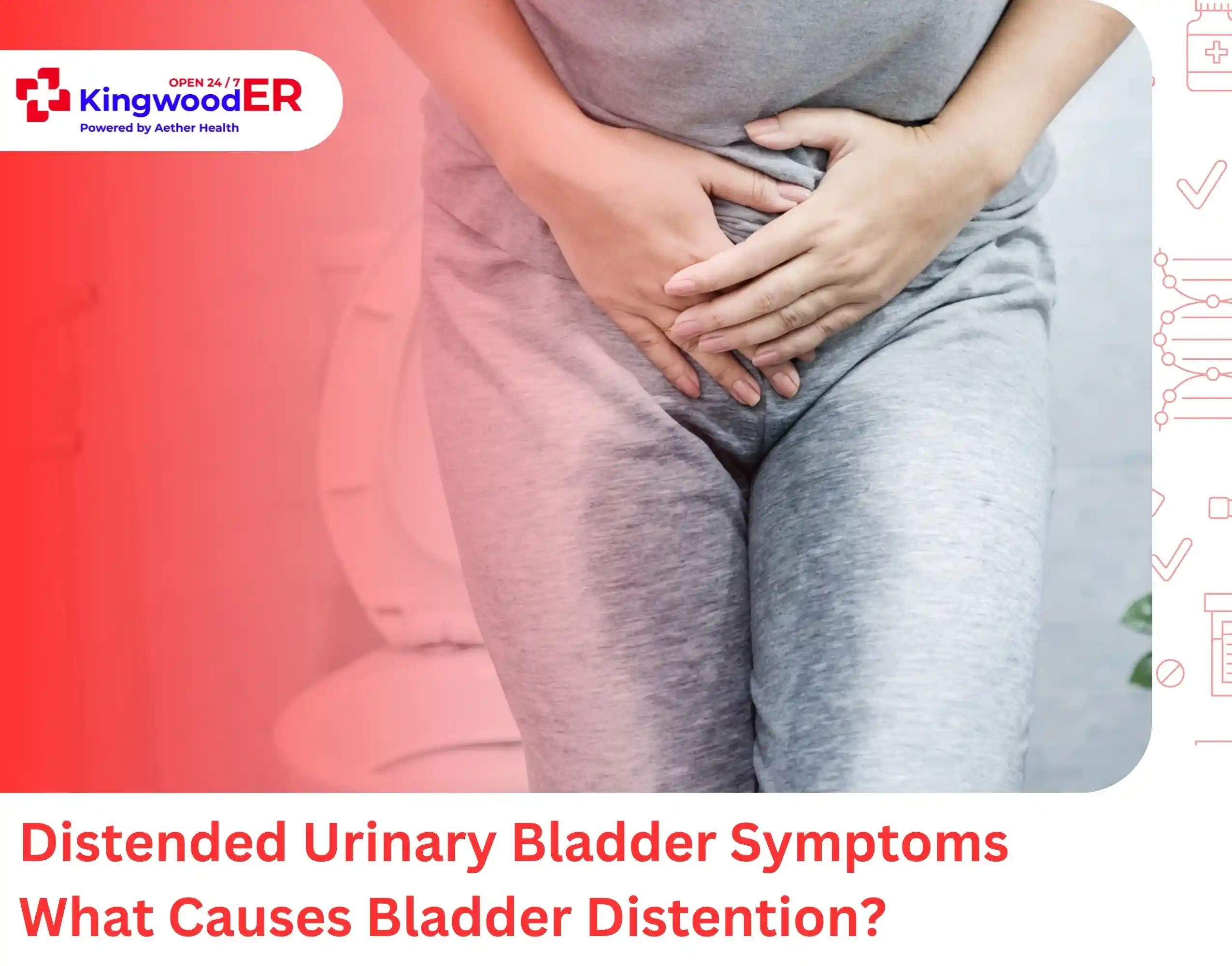 Distended Urinary Bladder Symptoms
