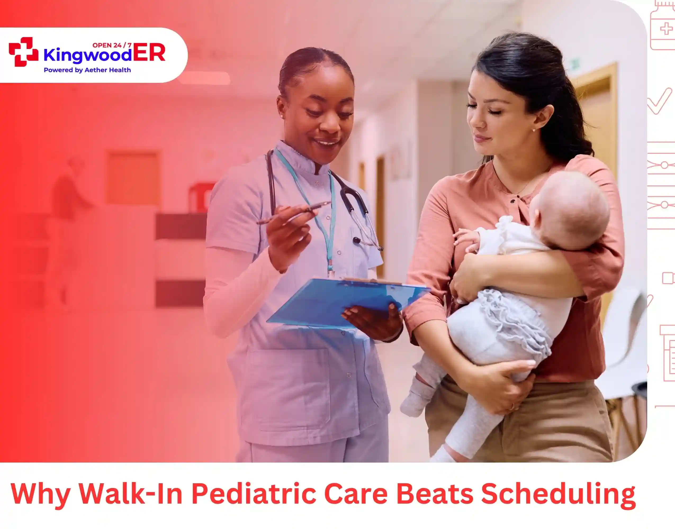 Why Walk-In Pediatric Care Beats Scheduling