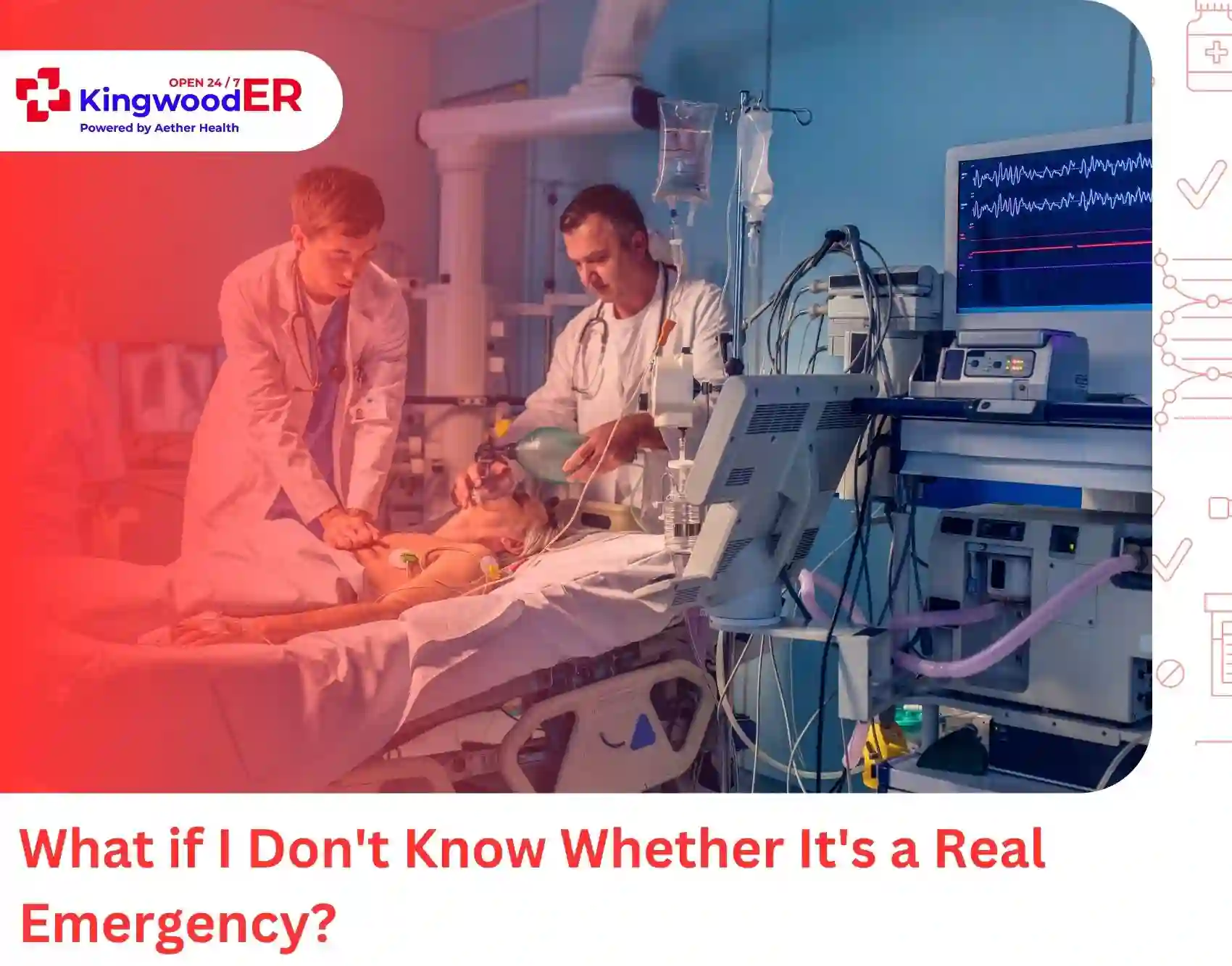 What if I Don't Know Whether It's a Real Emergency